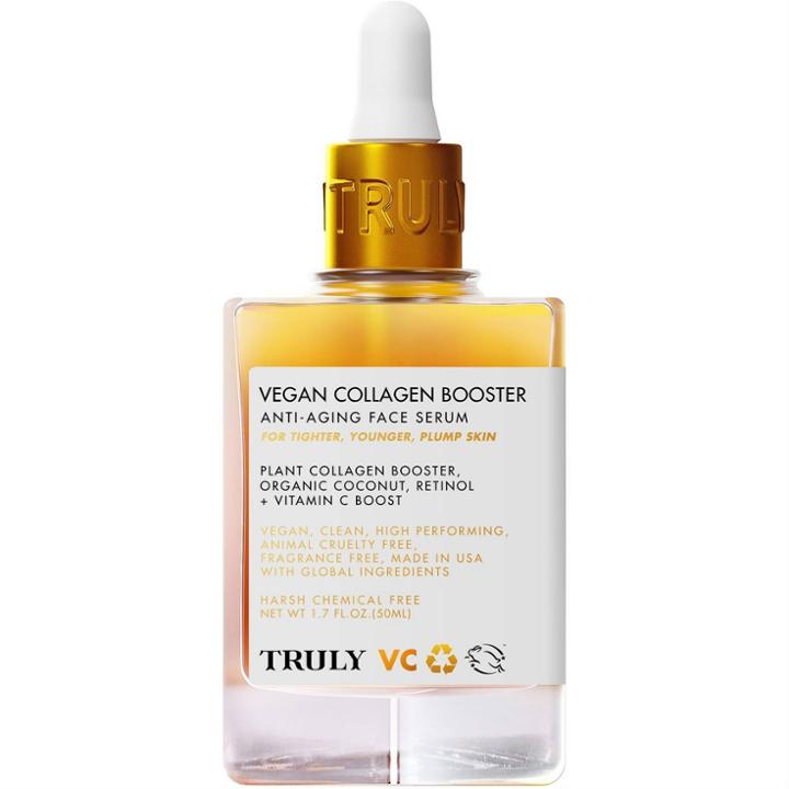 Truly Vegan Collagen Booster Anti Aging Face Serum - 1.7oz - Ulta Beauty