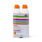 Sport Sunscreen Spray Twin Pack - Spf 50 - 7.3oz Each - Up & Up