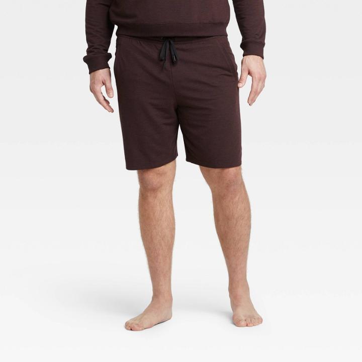 Men's Soft Gym Shorts - All In Motion Maroon M, Men's, Size: