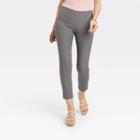 Women's High-rise Skinny Ankle Pants - A New Day Gray