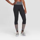 Women's Seamless Mesh Mid-rise Capri Leggings 23 - C9 Champion Black