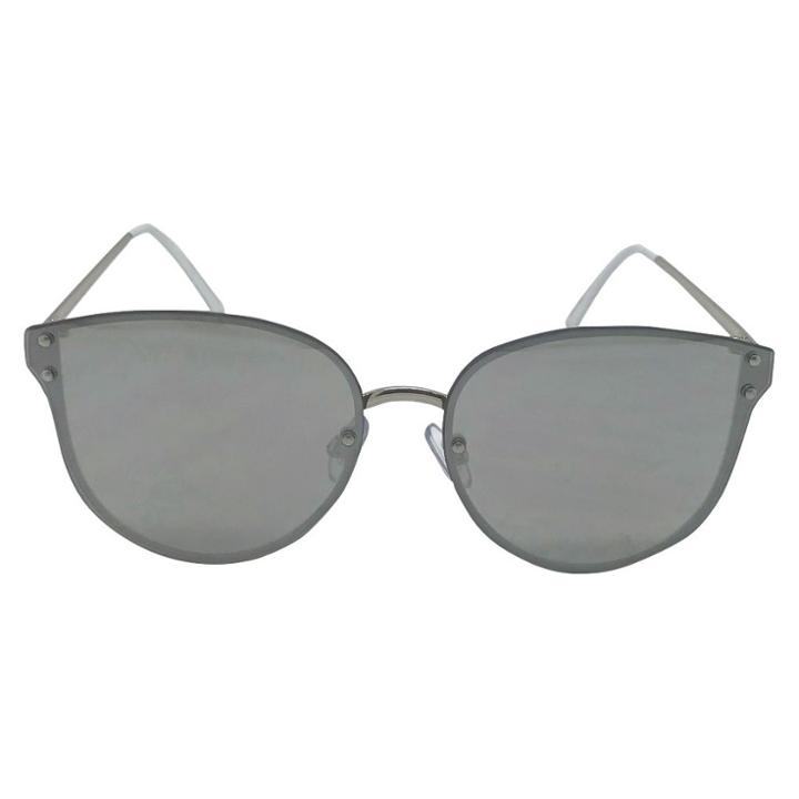 Women's Round Sunglasses With Mirrored Lens - Wild Fable