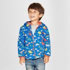 Toddler Boys' Dino Softshell Jacket - Cat & Jack Blue