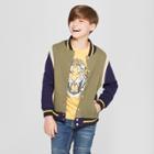 Boys' Varsity Long Sleeve Fashion Jacket - Art Class Green