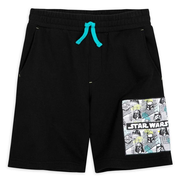 Boys' Star Wars Pull-on Shorts - Black Xs - Disney
