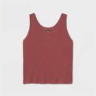 Women's Rib-knit Tank Top - Wild Fable Cinnamon