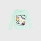 Girls' Disney Frozen Long Sleeve T-shirt - Green