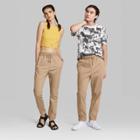 Men's Mid-rise Woven Taper Jogger Pants - Original Use Khaki