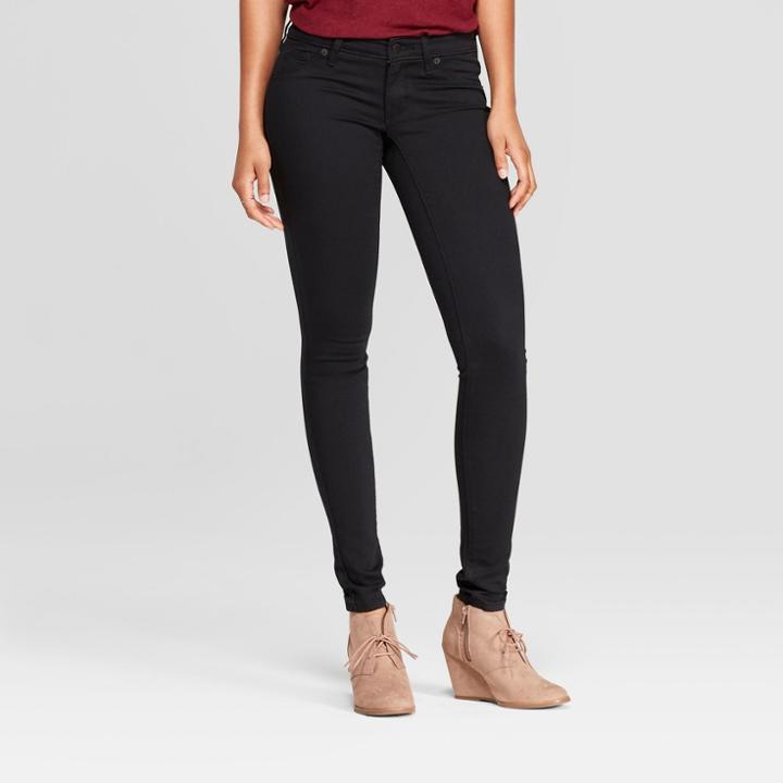 Target Women's Low-rise Jeggings - Universal Thread Black Wash