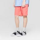 Boys' Stretch Chino Shorts - Cat & Jack Coral (pink)