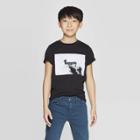 Boys' Short Sleeve Graphic T-shirt - Art Class Black