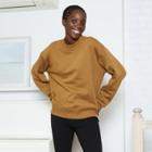 Women's Fleece Sweatshirt - A New Day Gold
