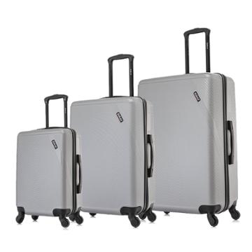 Dukap Discovery Lightweight Hardside Checked Spinner Luggage Set