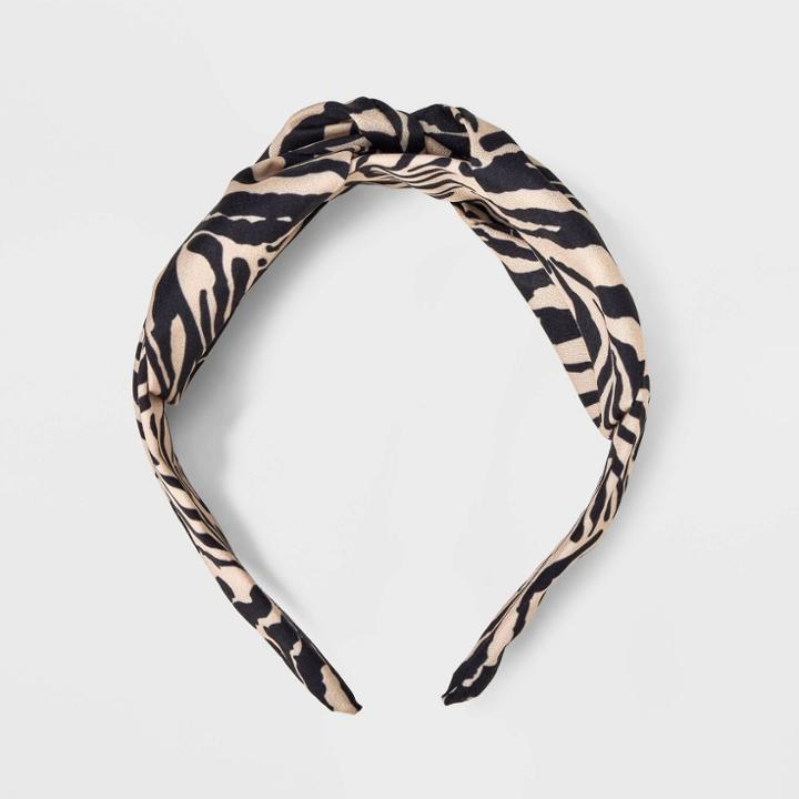 Twisted Headband - A New Day Beige/black