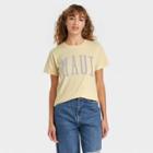 Grayson Threads Women's Maui Short Sleeve Graphic T-shirt - Yellow