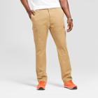 Men's Big & Tall Slim Fit Cargo Pants - Goodfellow & Co Light Brown