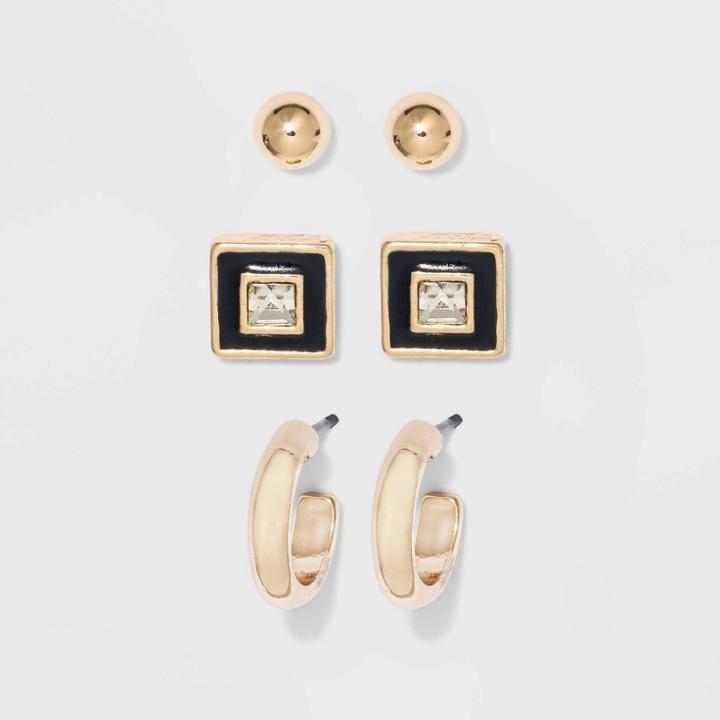 Earring Set - A New Day Blue/gold