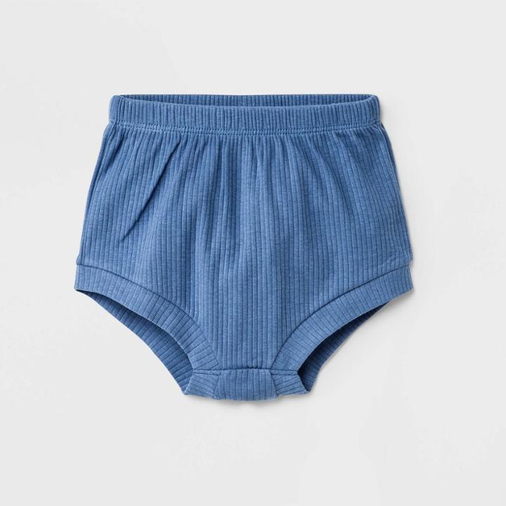 Baby Ribbed Shorts - Cat & Jack Blue Newborn