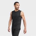 Men's Sleeveless Performance T-shirt - All In Motion Onyx Black