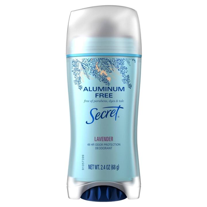 Secret Aluminum Free Deodorant Lavender