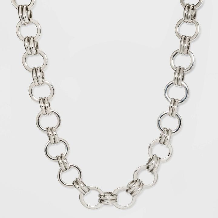 Metal Chain Link Necklace - A New Day