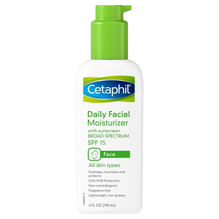 Cetaphil Daily Facial Moisturizer, Spf 15, Fragrance Free