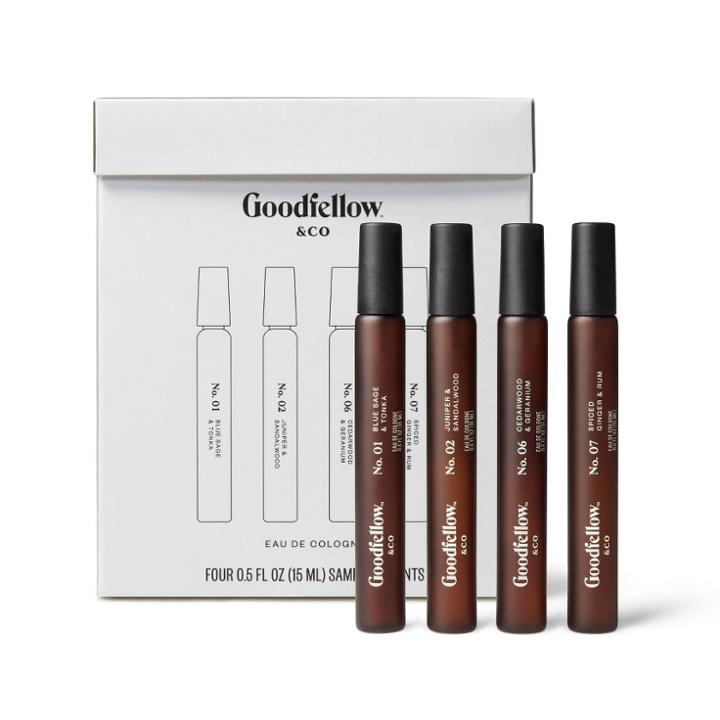 Men's Cologne Sampler Gift Set - Trial Size - 4ct - Goodfellow & Co