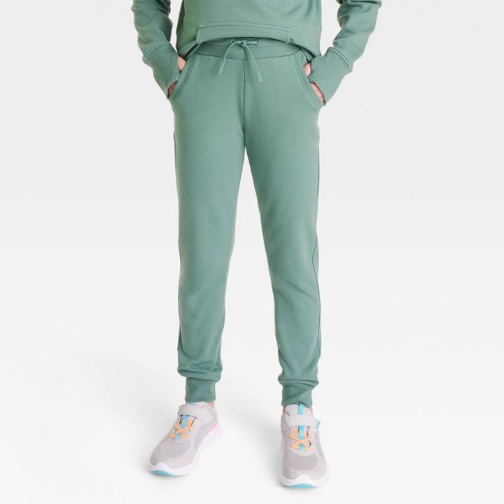 Girls' Ponte Joggers - All In Motion Green