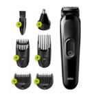 Braun Mgk3220 6-in-1 Men's Rechargeable Wet & Dry Electric Shaver & Trimmer Kit For Beard & Hair