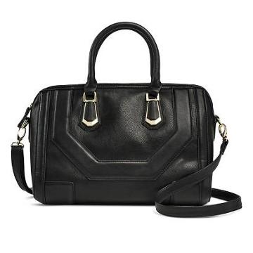 Mossimo Women's Crossbody Satchel Handbag - Black
