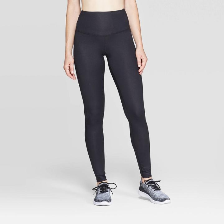 Women's Everyday High-waisted Shine Leggings 28.5 - C9 Champion Black