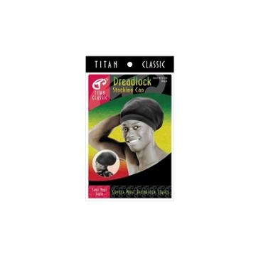 Titan Dreadlock Stocking Cap, Black
