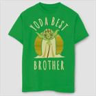 Boys' Star Wars Best Brother Yoda Saxs T-shirt - Green