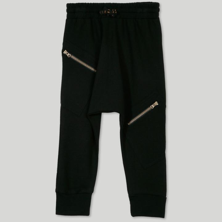 Afton Street Toddler Boys' Cargo Jogger Pants - Black