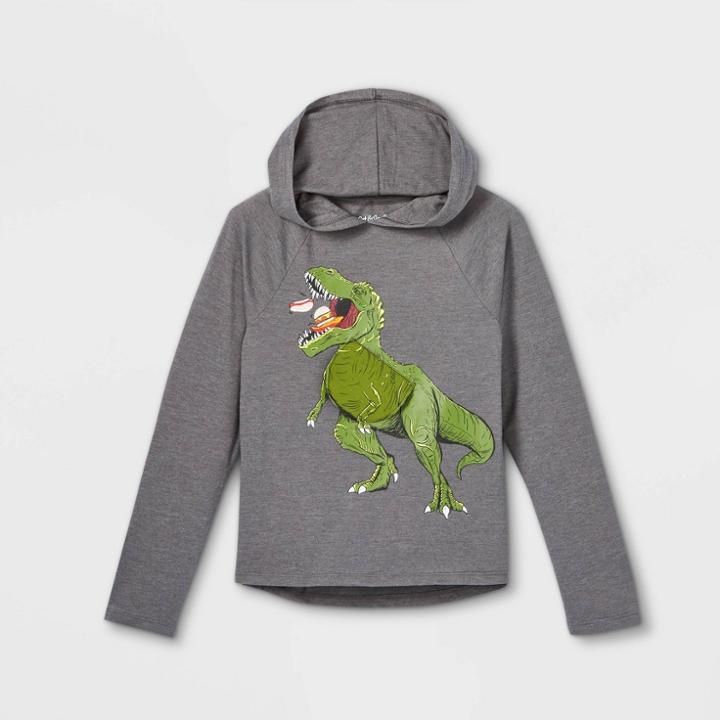 Boys' Hooded Sweatshirt - Cat & Jack Charcoal Gray