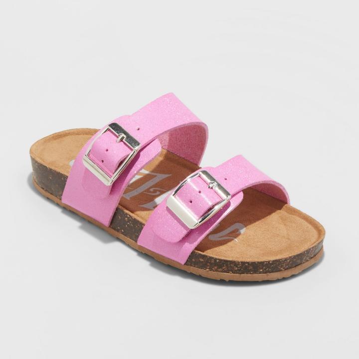 Girls' Mad Love Scarlett Footbed Sandals - Pink