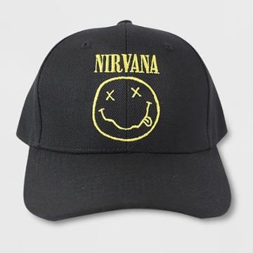 Live Nation Nirvana Men's Uncle Cap - Black