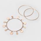 Set Of 3 Bracelets With Coins - A New Day Rose Gold