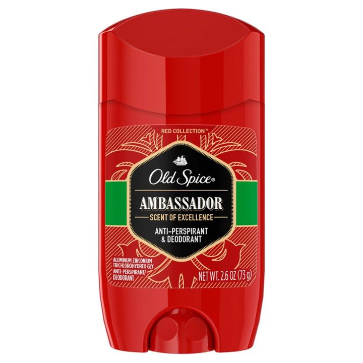 Old Spice Red Collection Ambassador Invisible Solid Antiperspirant And Deodorant