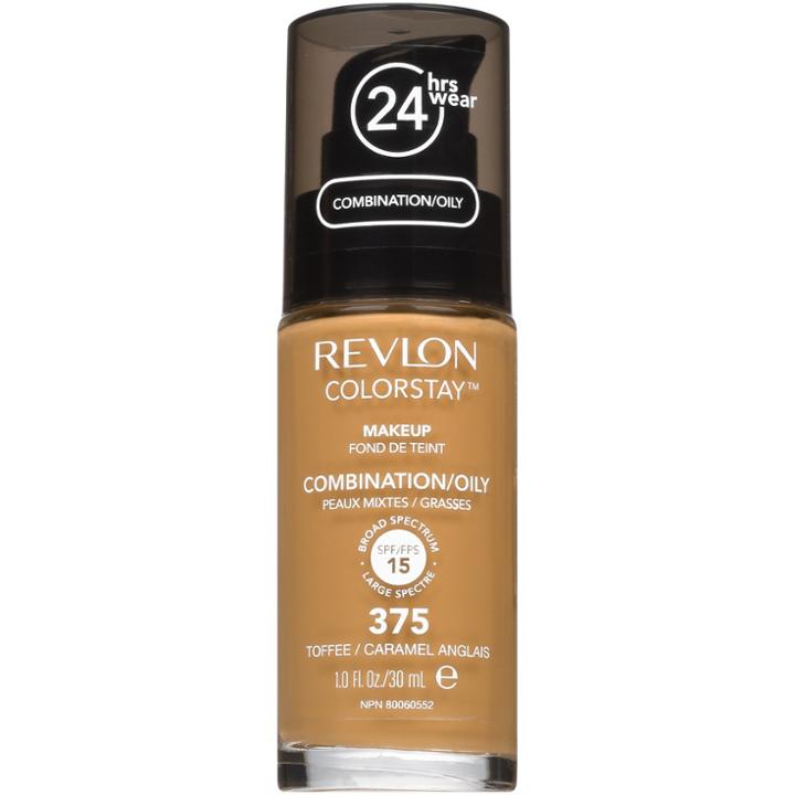 Revlon Colorstay Makeup For Combination/oily With Spf 15 375 Tofee