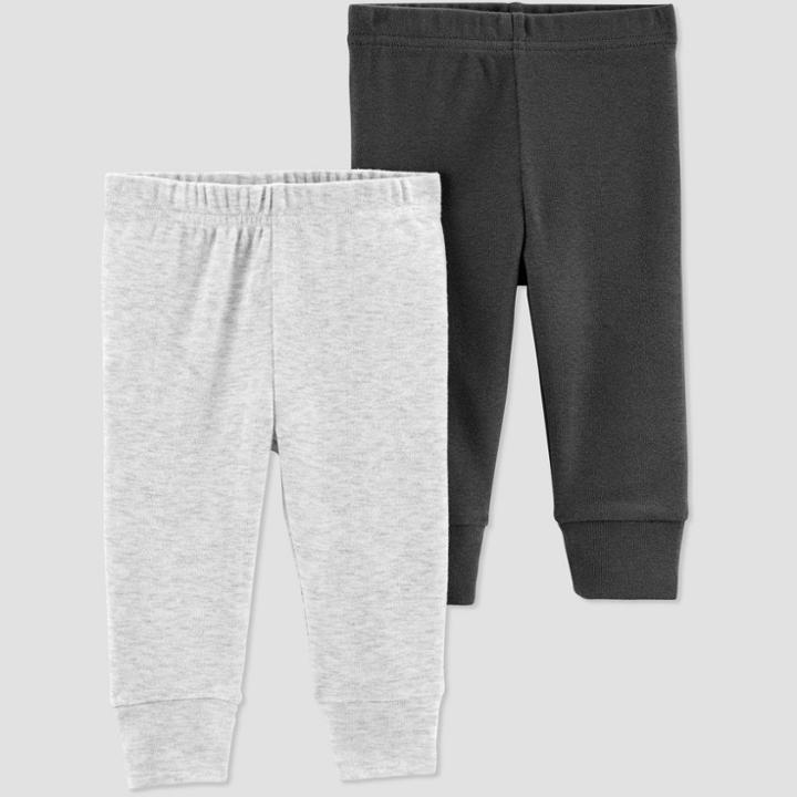 Baby Boys' Leggings - Just One You Made By Carter's Dark Gray Newborn, Boy's