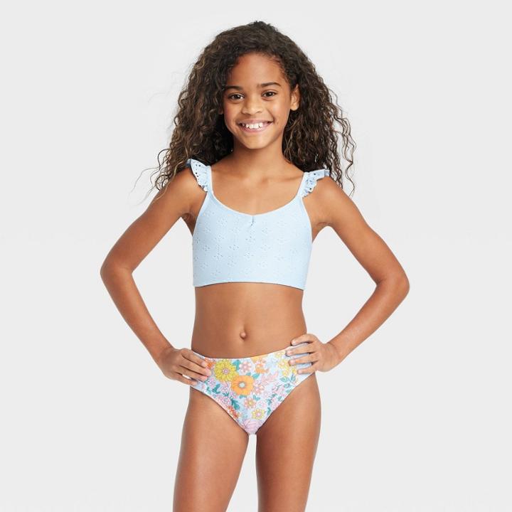Girls' Wildflower Fun Bikini Set - Cat & Jack