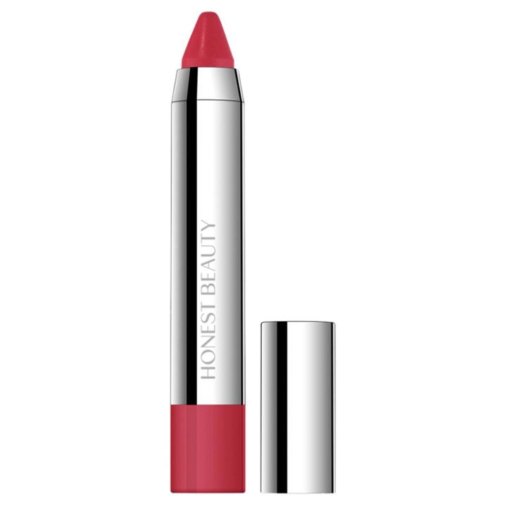 Honest Beauty Truly Kissable Lip Crayon - Strawberry Kiss - .105oz