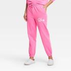 Women's Coca-cola Cherry Coke Graphic Jogger Pants - Pink