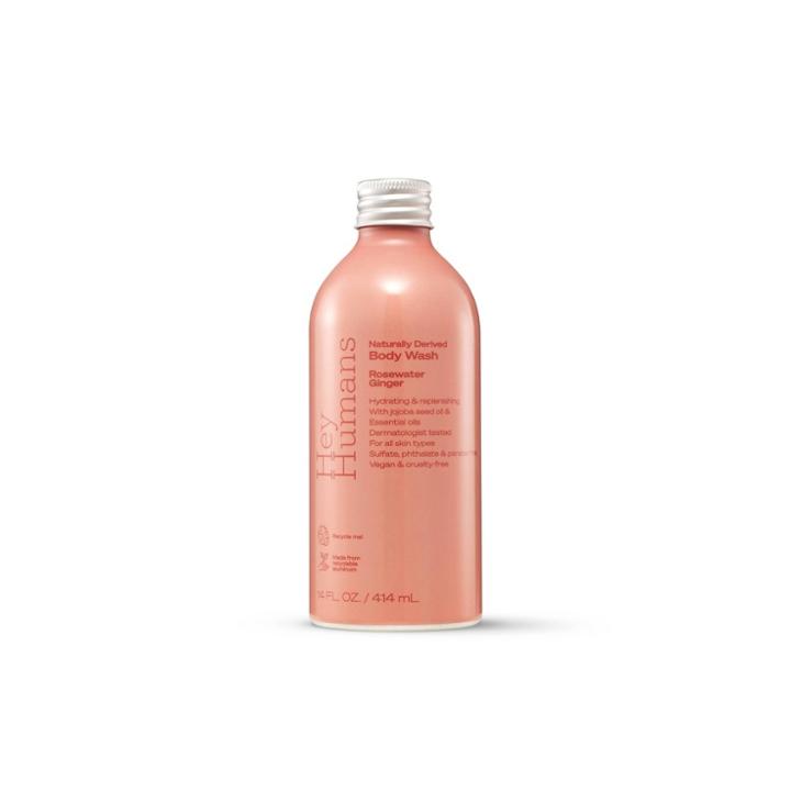 Hey Humans Body Wash Rosewater Ginger