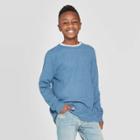 Boys' Thermal T-shirt - Cat & Jack Blue S, Boy's,