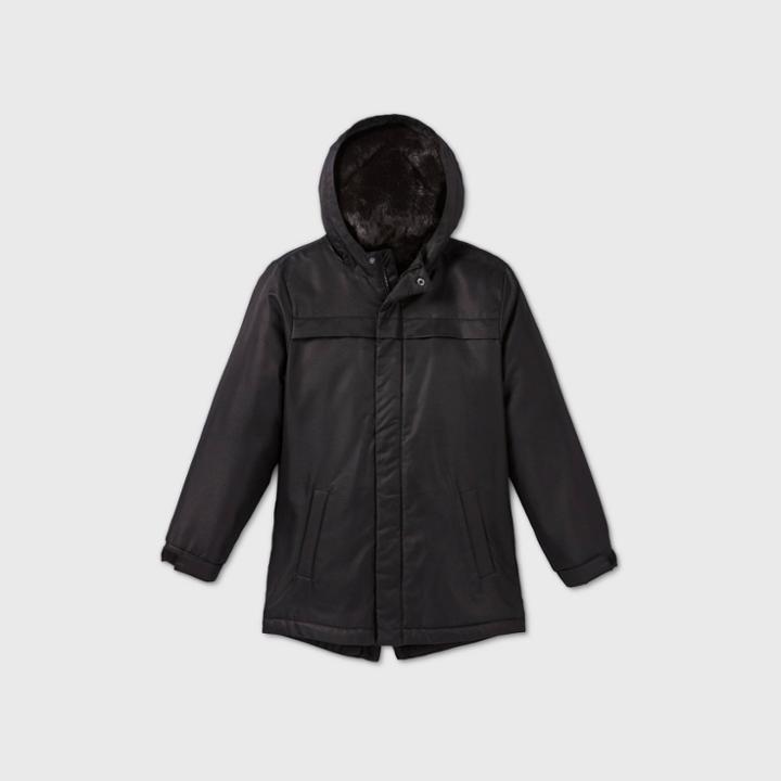 Boys' Parka Jacket - Cat & Jack Black