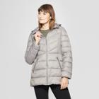 Women's Lightweight Quilted Jacket - A New Day Gray