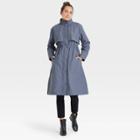 Women's Trench Coat - A New Day Blue