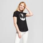Women's Ufo Short Sleeve Scoop Neck T-shirt - Modern Lux (juniors') - Black